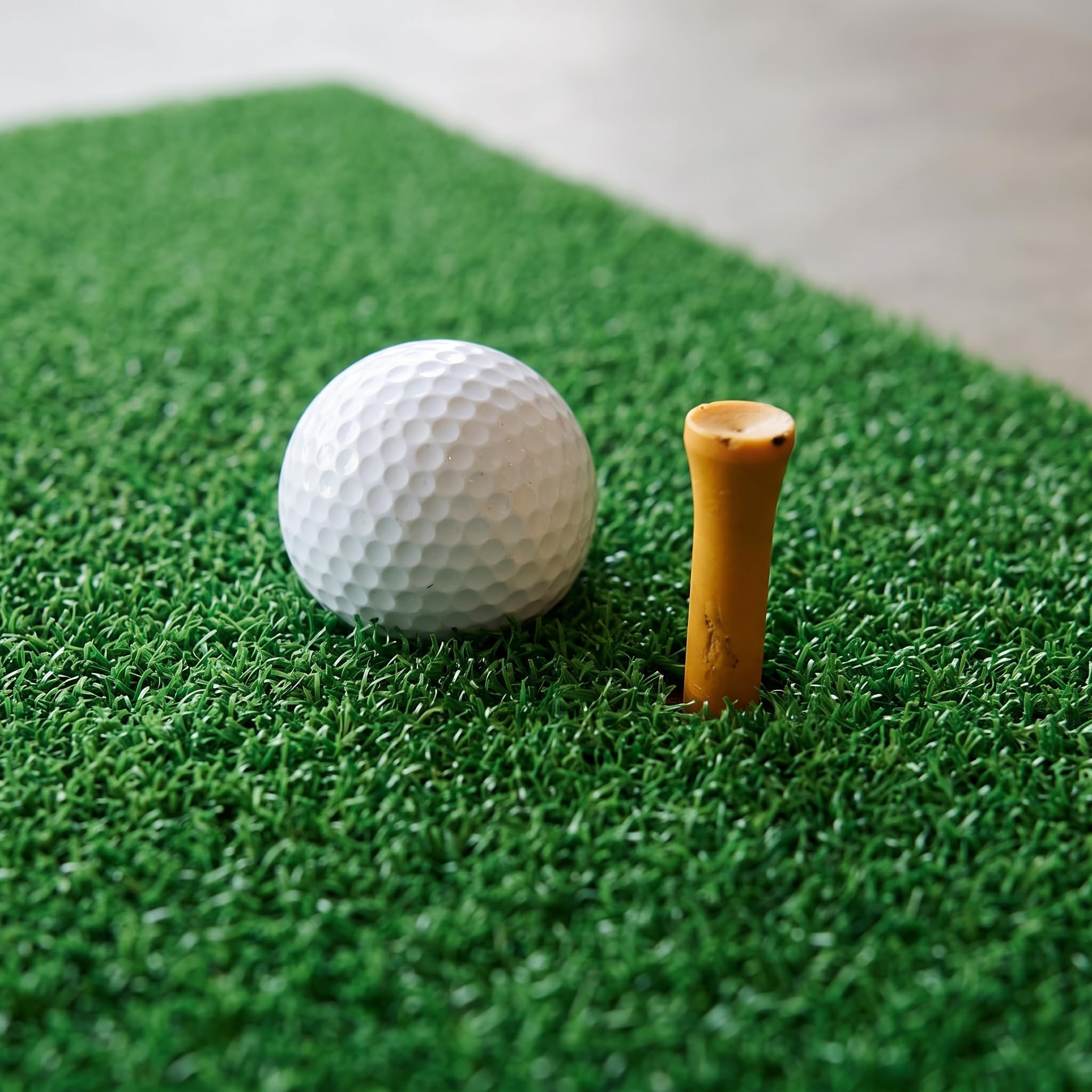 Golf Schlagmatte Indoor Training, Nylon - PP Verbundmaterial - für Golfübungen zu Hause - Technikverbesserung - Eva - Gummi - für