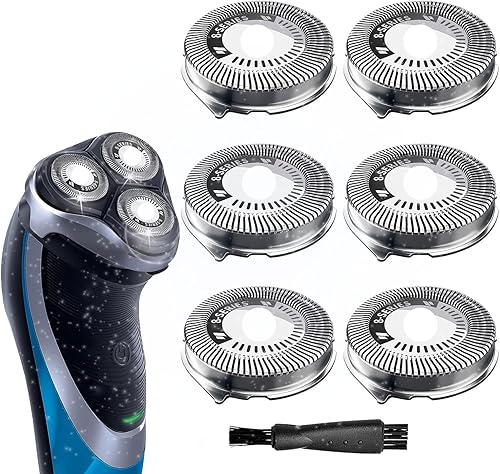 Miniatura 2 de Cabezales de repuesto HQ9 - Cabezales de afeitadora de repuesto para cuchillas compatibles con Philips Norelco Electric HQ9 SpeedXL 8240XL 8140XL
