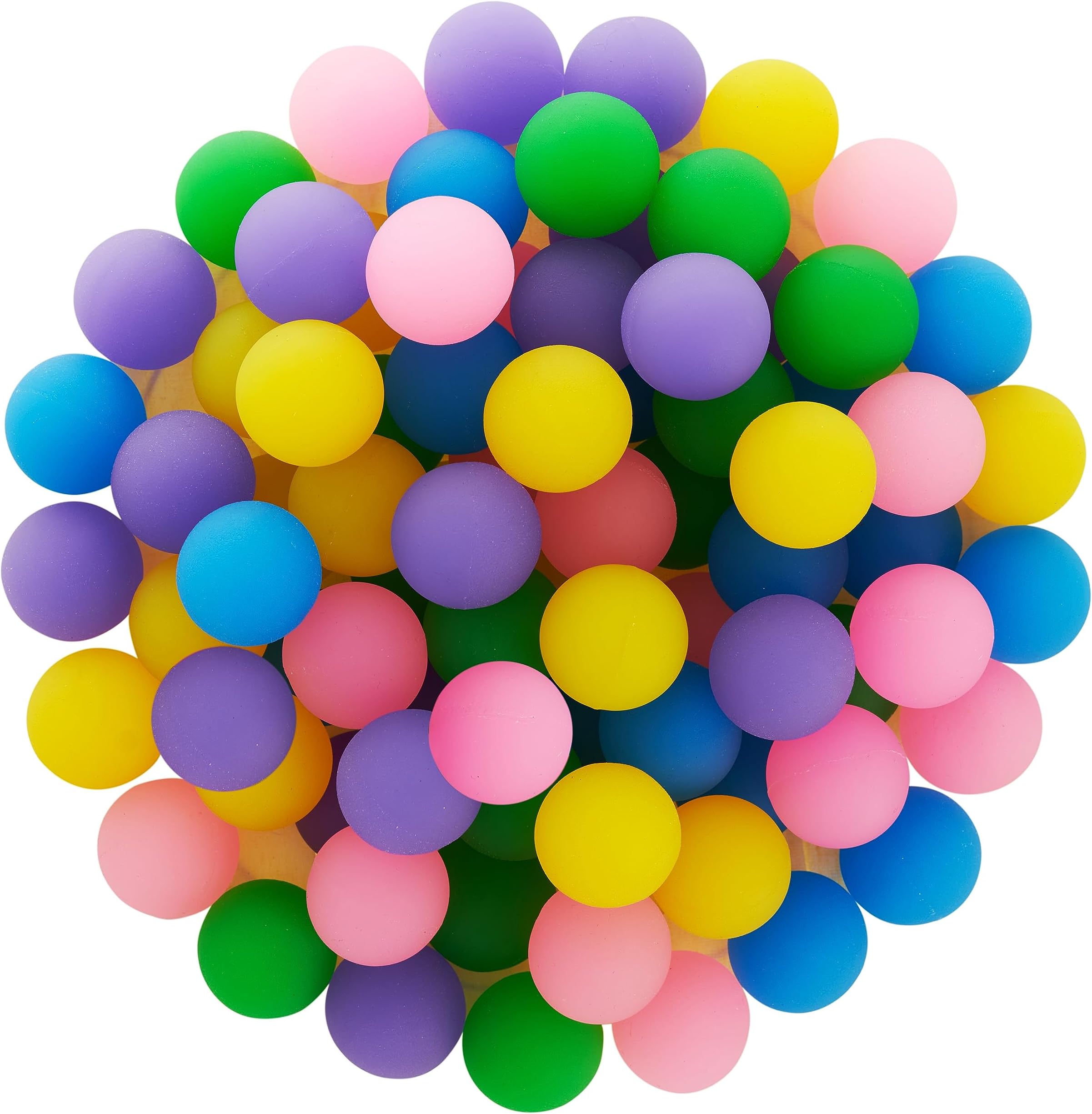 THE TWIDDLERS Bulk Mini Bouncy Balls - Mixed Colours, Small Bouncing Balls for Party Bags, Pinata Fillers, Kids Birthday Party Toys Favours, 1" / 2.5cm