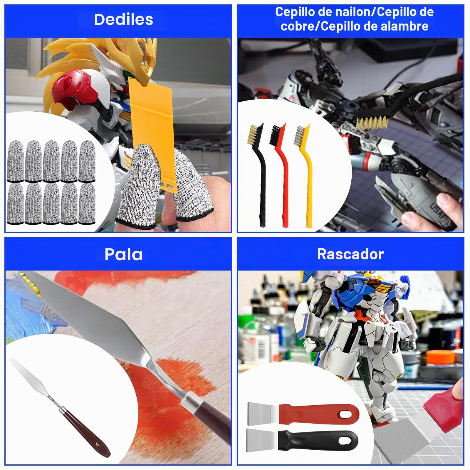 202 PCS 3D Impresora Herramientas Kit, Incluye Kit de Limpieza de Boquillas, Desbarbado, Herramientas de Extracción, Llaves, Pinzas, Alicates y más, Limpieza y Acabado de Modelos de Impresión 3D