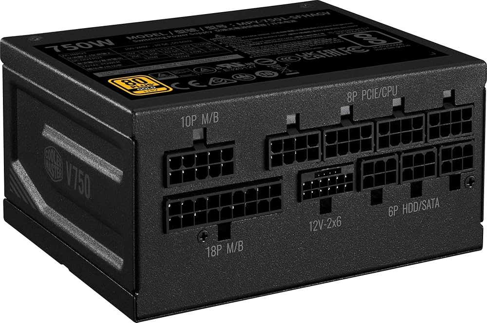 COOLER MASTER 750W 電源 MPY-7501-SFHAGV Amazon.co.jp: Cooler Master MWE Gold 750 V3 ATX3.1 PC電源