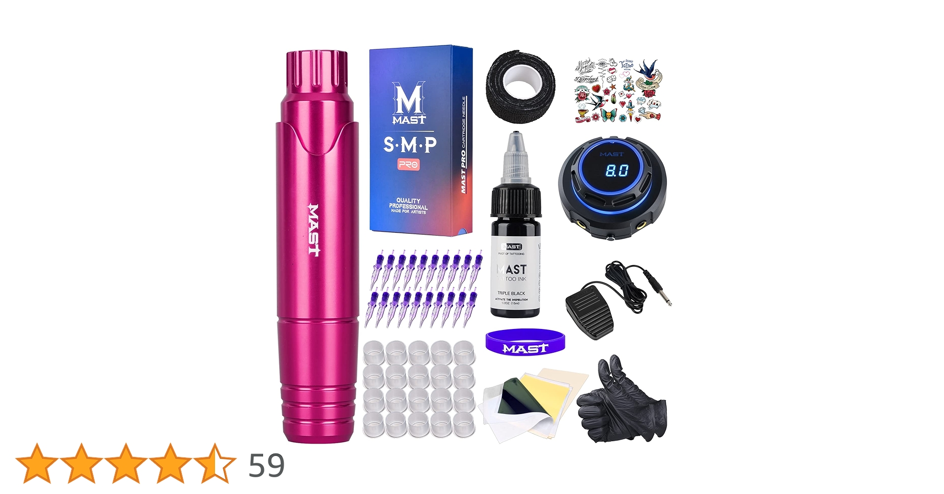 お値下げ中！MAST タトゥーマシン 衛生用品セット お値下げ中！MAST