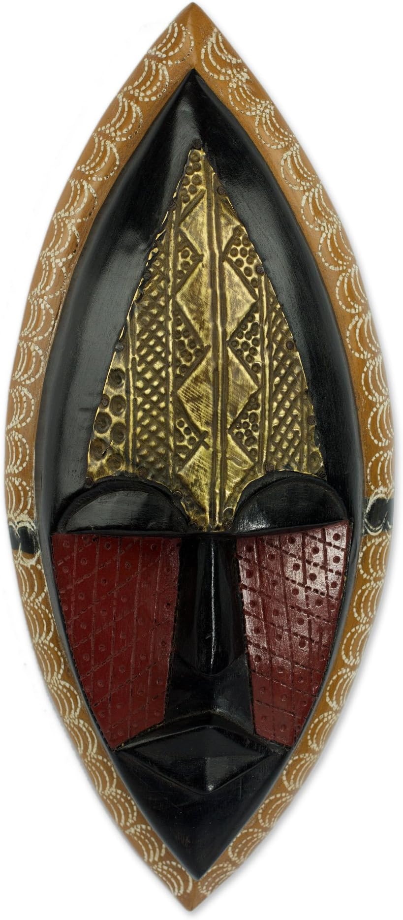 NOVICA 262454 Peace Blessing' African Wood mask