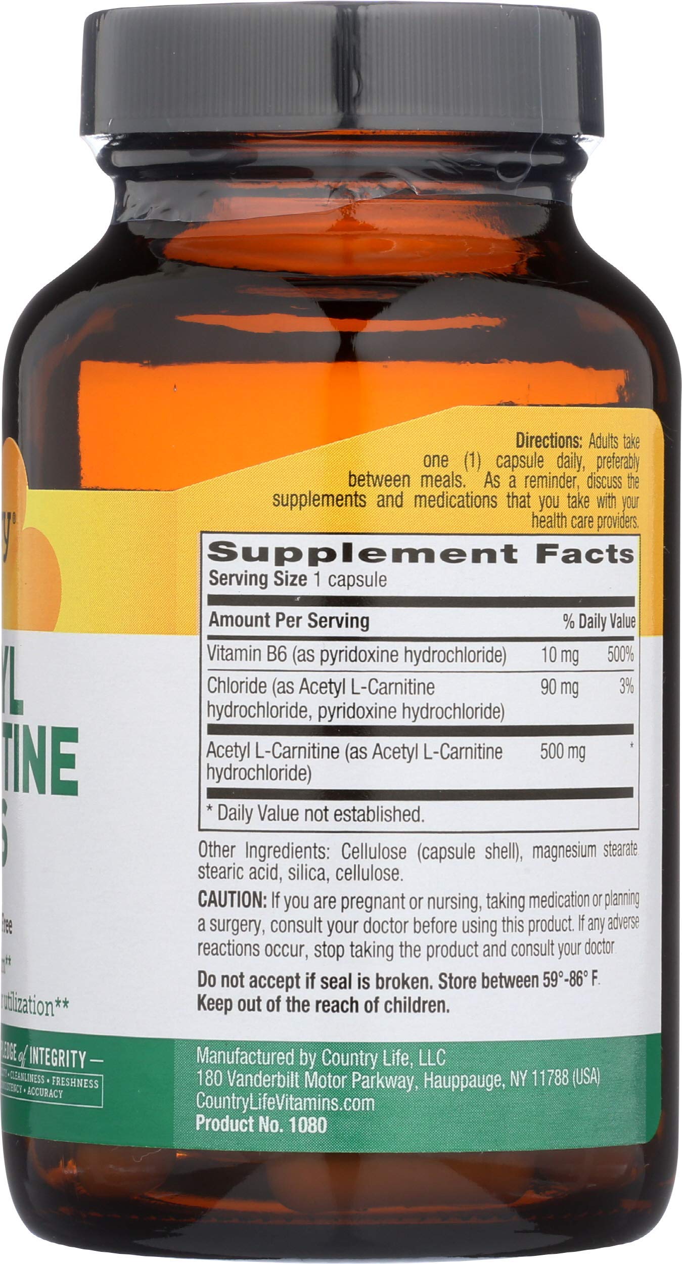 country life acetyl l carnitine LipoLean main image 0