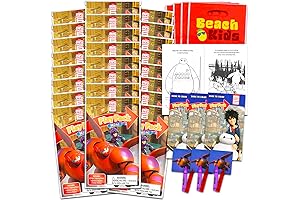 Disney Big Hero 6 Party Favors Set for Kids, Mini Baymax Grab...