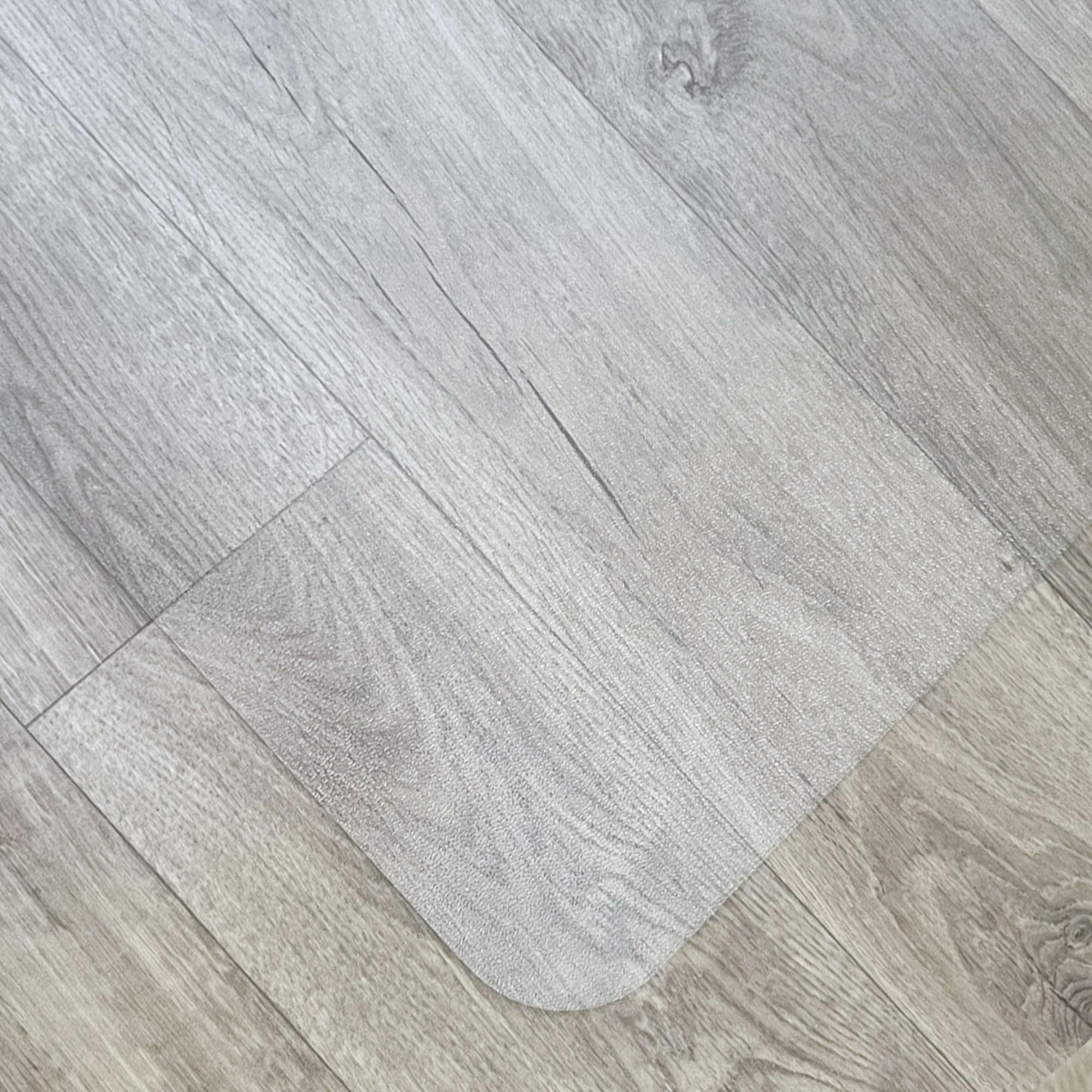 Marvelux Große Umweltfreundliche Bodenschutzmatte für Hartböden 116 x 150cm, Eco-Friendly Rechteckige Bürostuhlmatte aus Enhanced Polymer, Transparente Schreibtischstuhlunterlage für unter Bürostühle