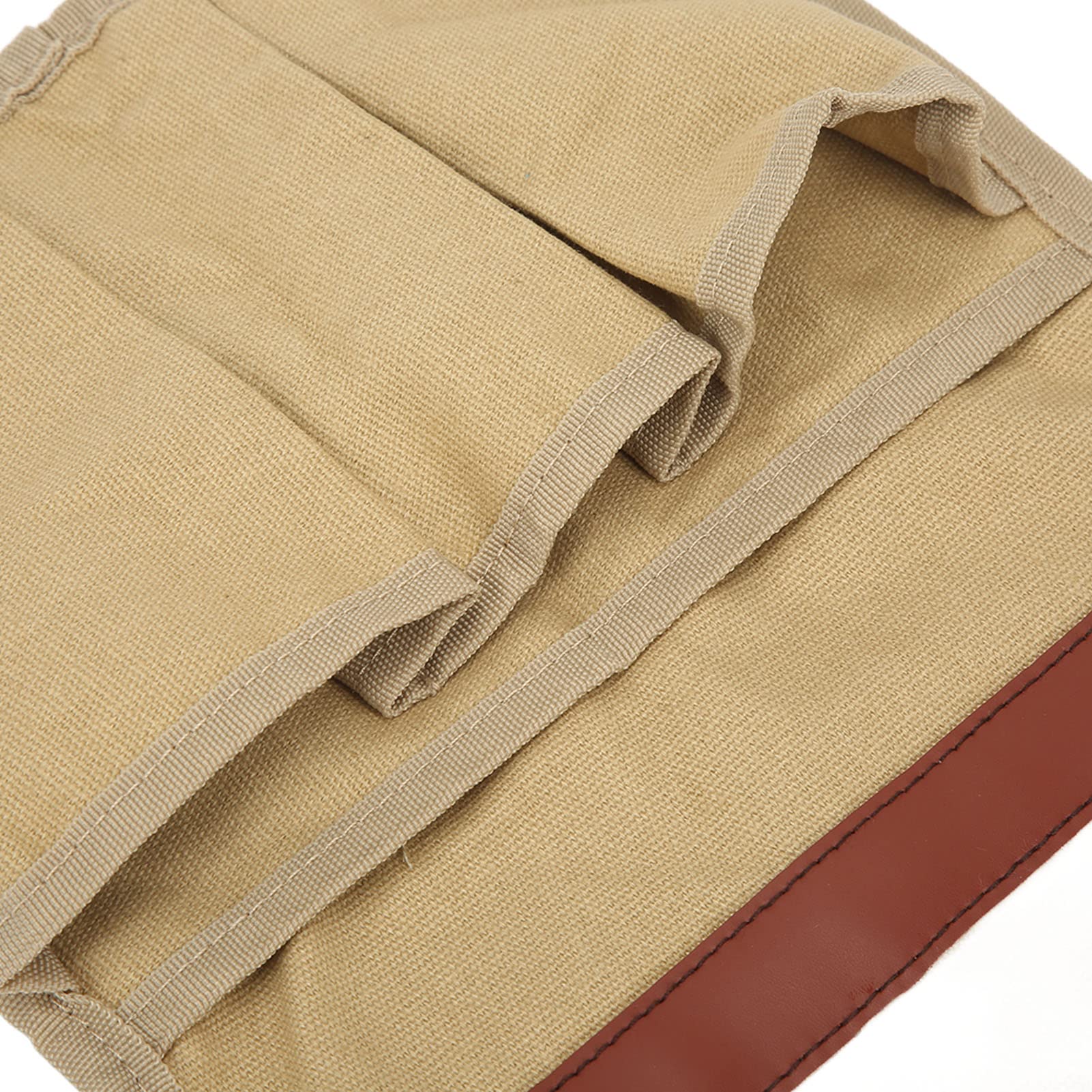 Bolsa Colgante para Silla de Camping con Múltiples Bolsillos, Bolsa de Lona para Reposabrazos de Silla de Playa, Bolsa de Almacenamiento para Picnic de Pesca Al Aire Libre