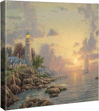 Thomas Kinkade Sea of Tranquility 14 x 14 Gallery Wrapped Canvas