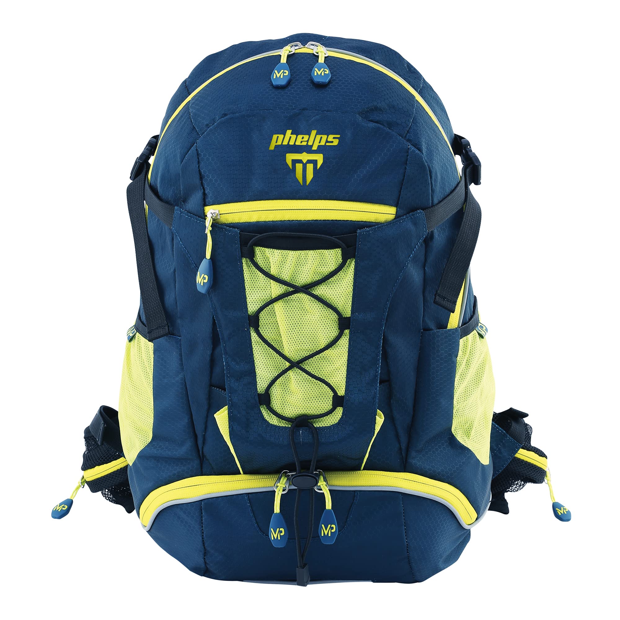 Aqua Sphere Team Backpack, Navy/Bright Green, One Size, Navy/Bright Green, One Size, Team Backpack, Navy/Bright Green