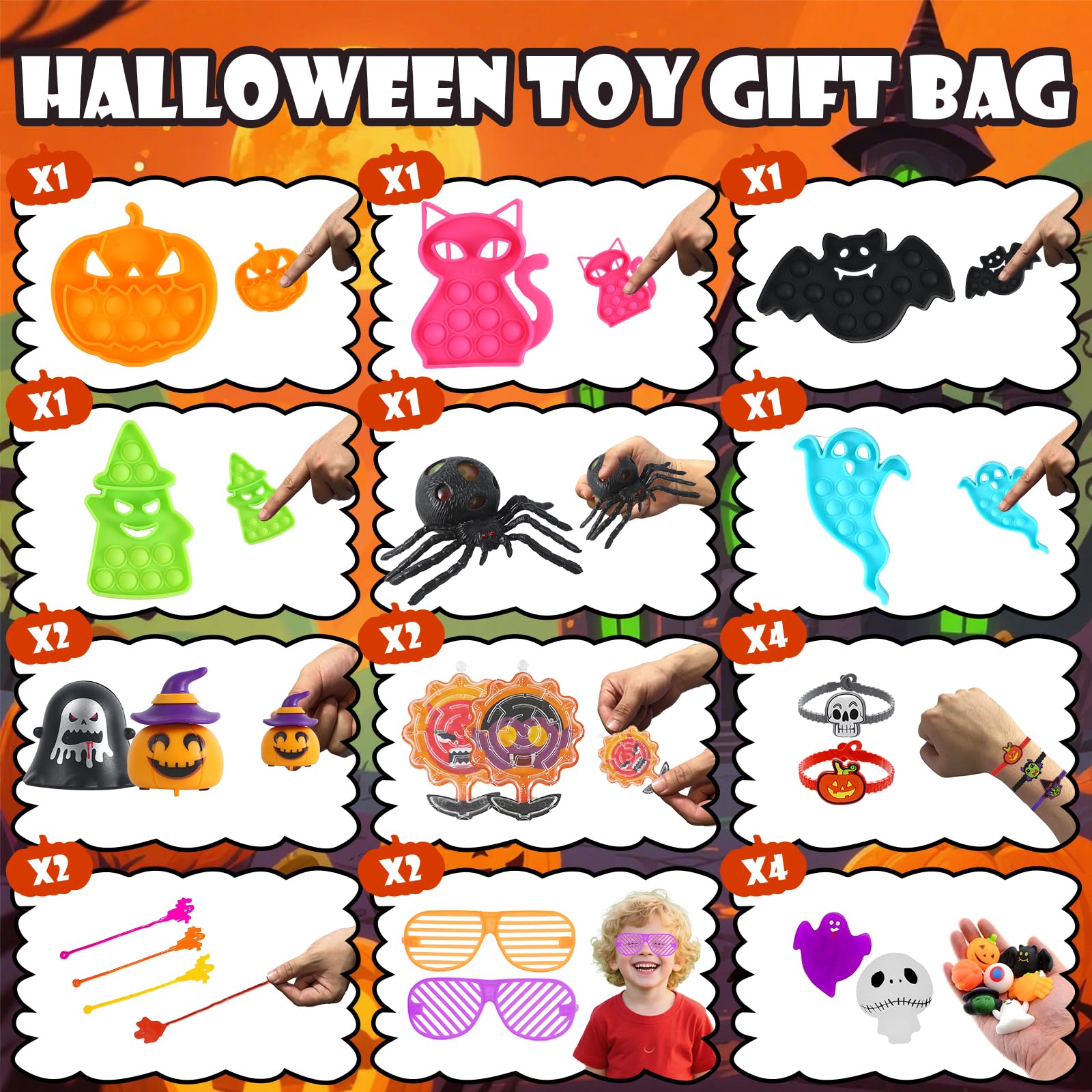 600 Halloween Party Favors - Non-Candy Toys! -2 600 Halloween Party Favors - Non-Candy Toys! -2