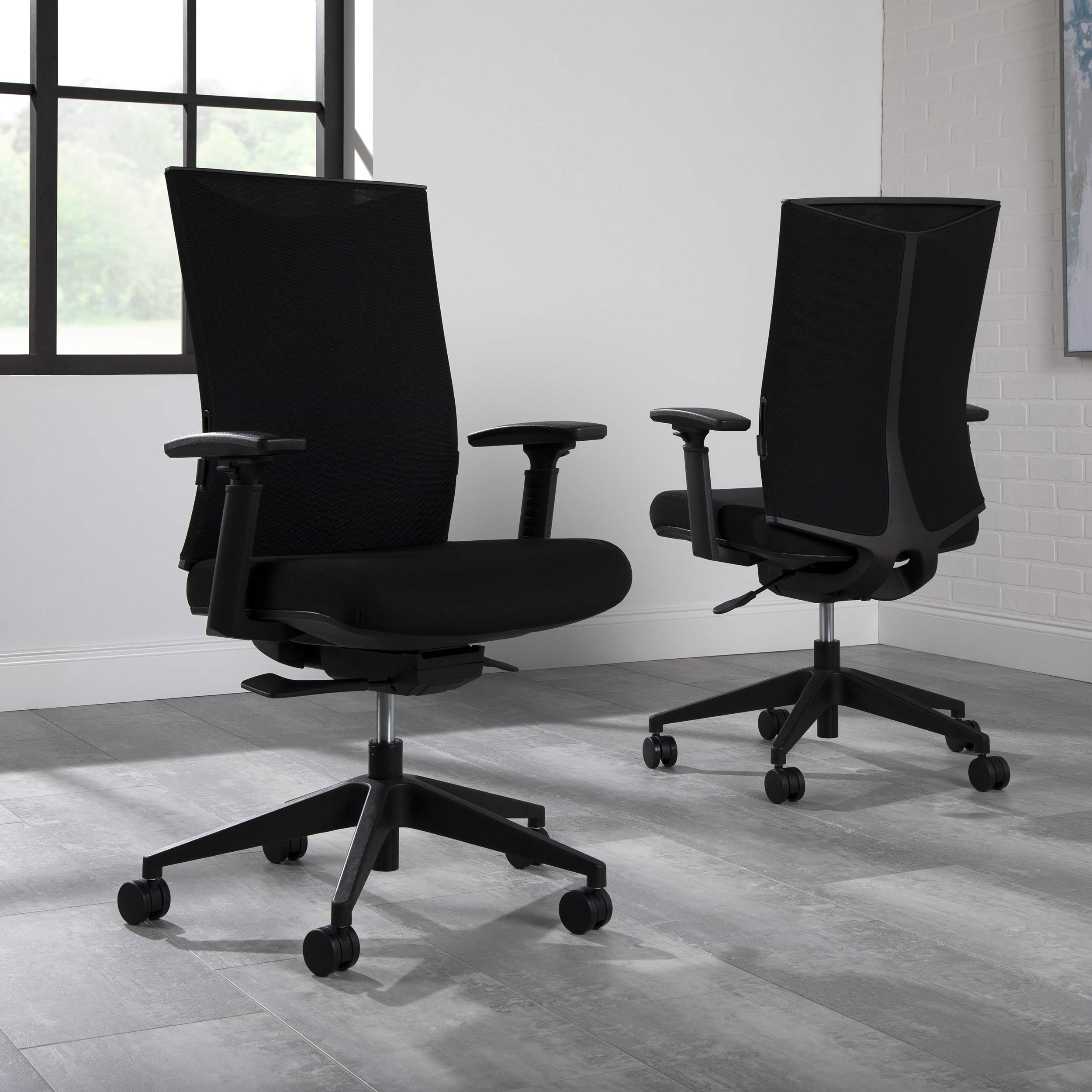Buy HON Basyx Movement CommercialGrade Mesh Task, Office Chair, Black