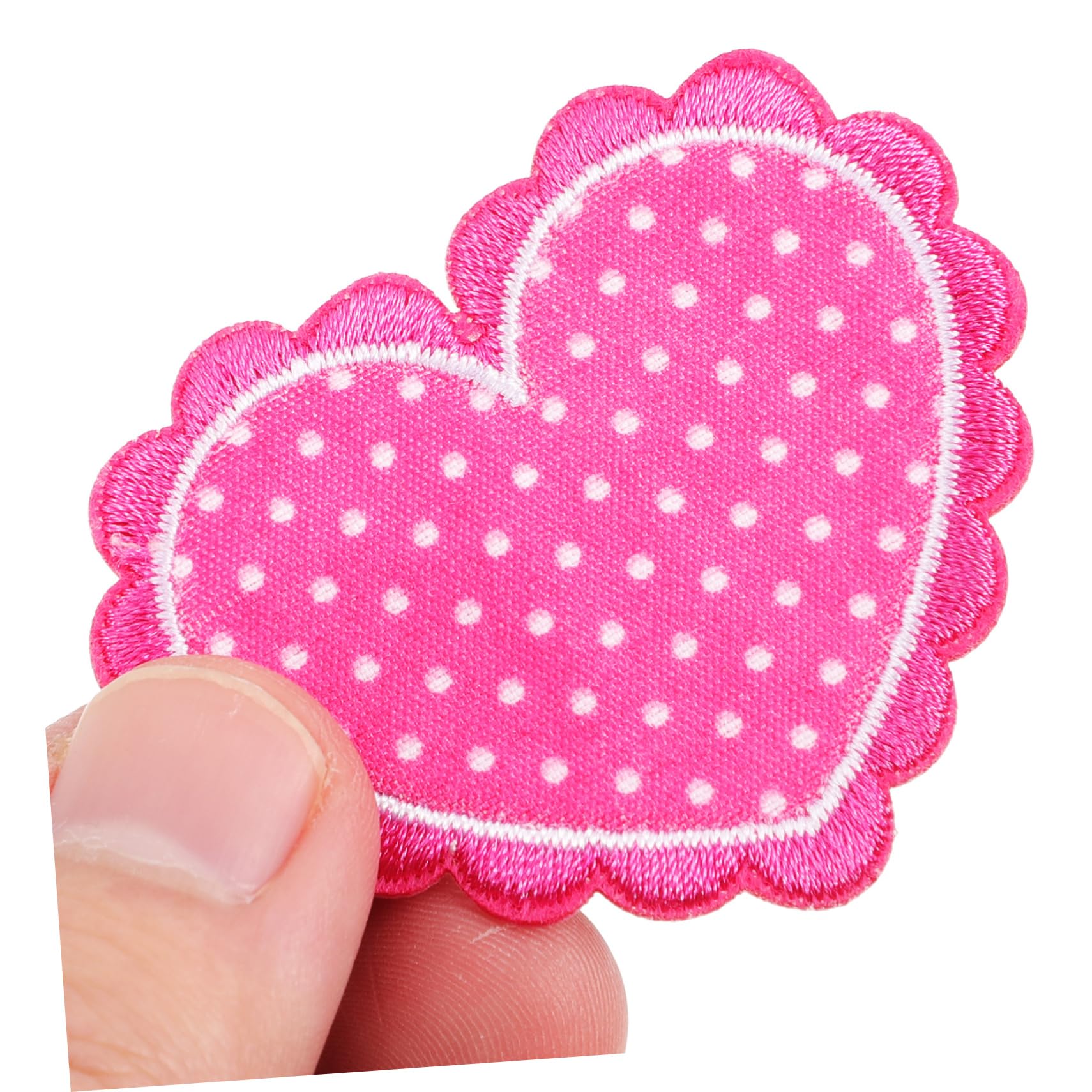 jojofuny 3 Set Patches Cuore Da Applicare Toppe Termoadesive Per Abbigliamento Decorazioni Fai Da Te Per Cucire E Riparare Vestiti Adatte Per Casa E Negozio 20 Pezzi * 3