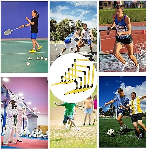 Miniatura 3 de Paquete de 5 obstáculos de entrenamiento de agilidad de tubería de PVC, juego de obstáculos de entrenamiento de obstáculos, equipo de práctica de