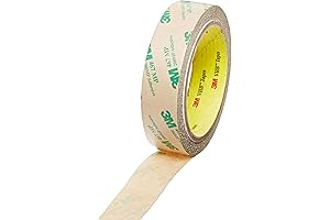 3M 467MP Clear Adhesive Transfer Tape (1&quot; x 20yd)