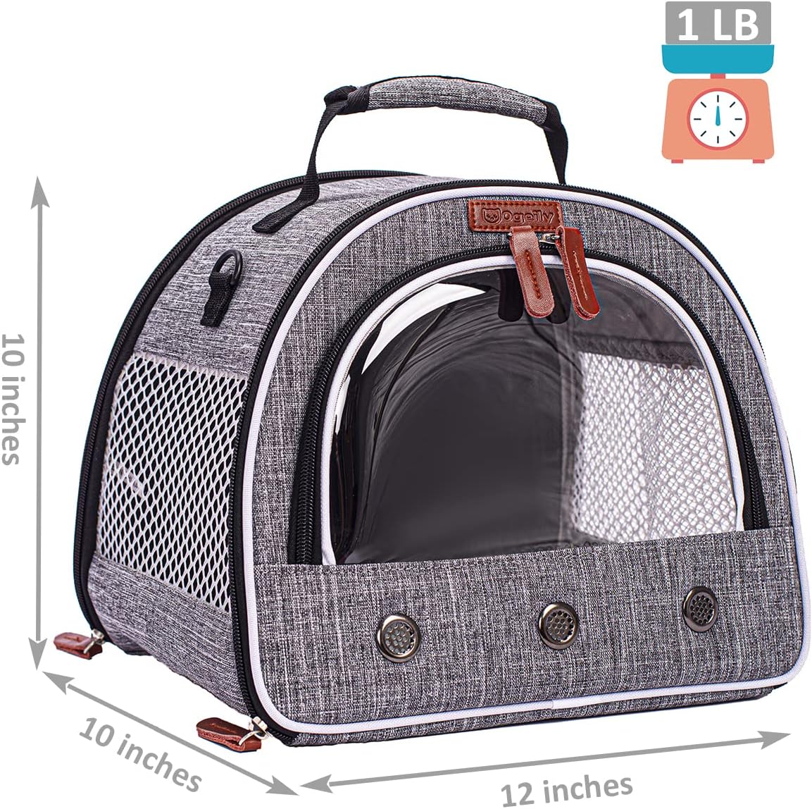 Guinea Pig Travel Carrier, Bearded Dragon Carrier Bird Carrier Bunny