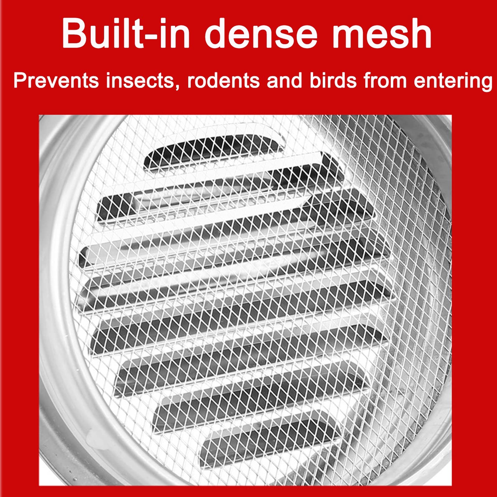Bouche De Sortie Ventilation Grille, Grille De Ventilation Murale Ronde