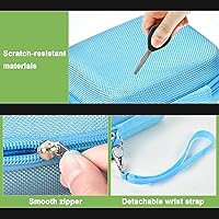 Vista 4 de Funda para cámara digital compatible con VAHOIALD FHD 1080P/ para CAMKORY Digital Point and Shoot/para KODAK PIXPRO FZ45-BK 16MP Vlogging