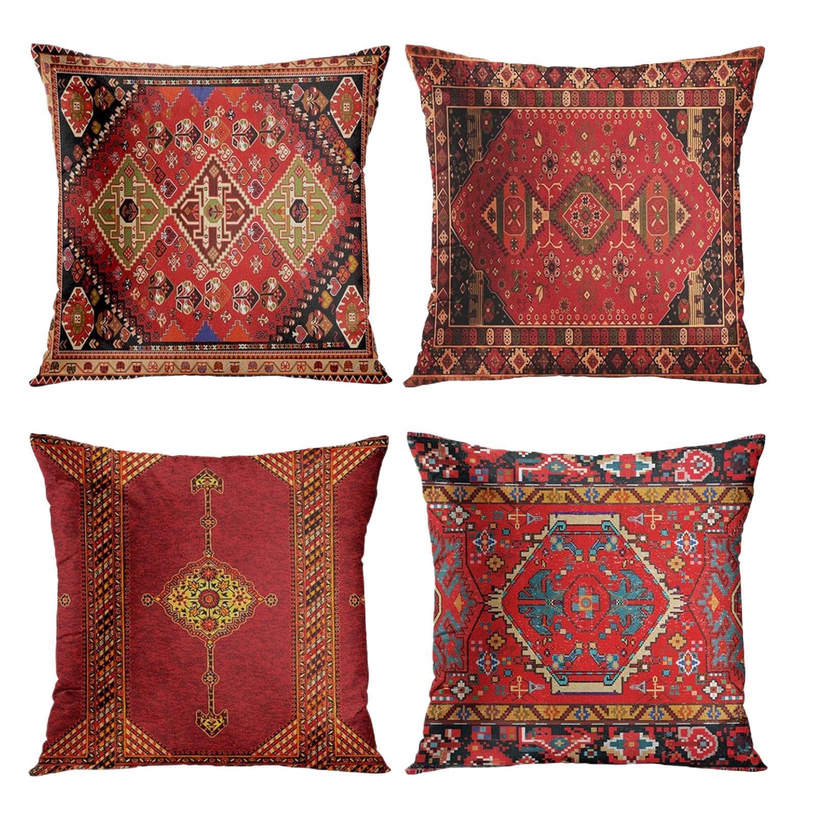 Housses de coussin style bohème pour changer de décoration facilement et sans travaux