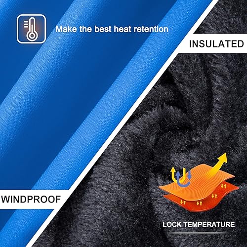 Miniatura 7 de FARVALUE Chaqueta de esquí impermeable para niños, abrigo de invierno resistente al viento, abrigo de nieve cálido para exteriores, rompevientos con