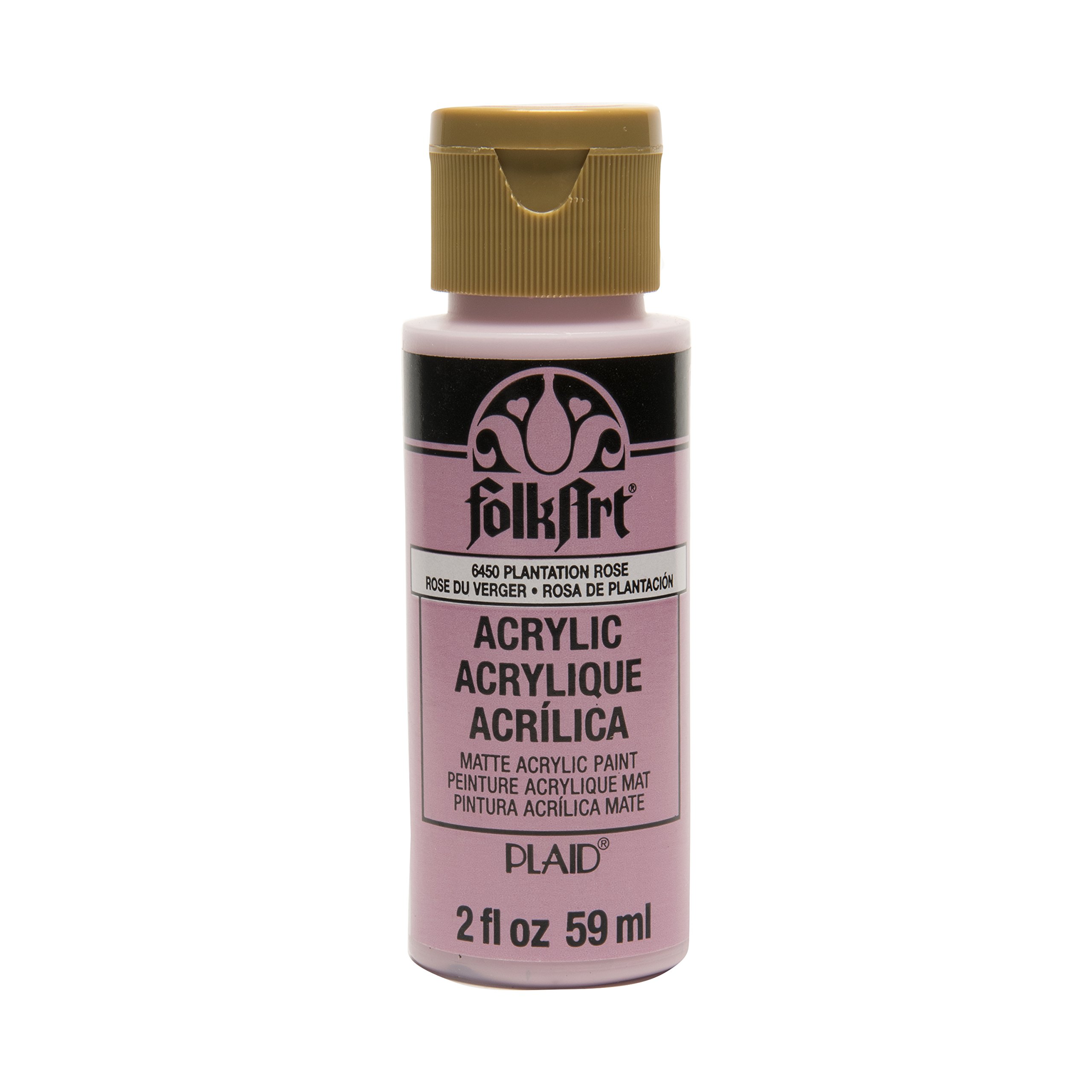FolkArt Acrylic Paint in Assorted Colors (2 oz), , Plantation Rose