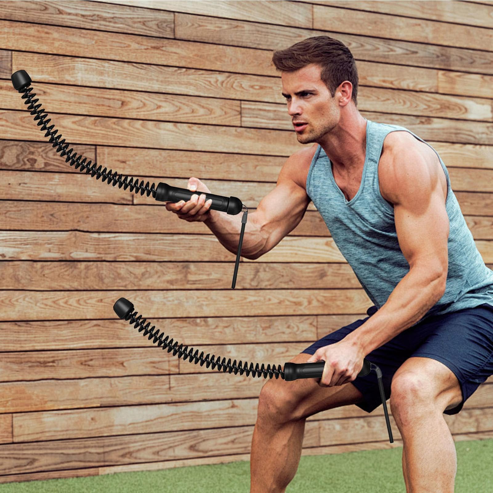 Ropas de batalla - Ropas de entrenamiento de ejercicio portátiles, cables de construcción muscular ligeros | Equipo de entrenamiento de fuerza sostenible para gimnasio para principiantes para deb