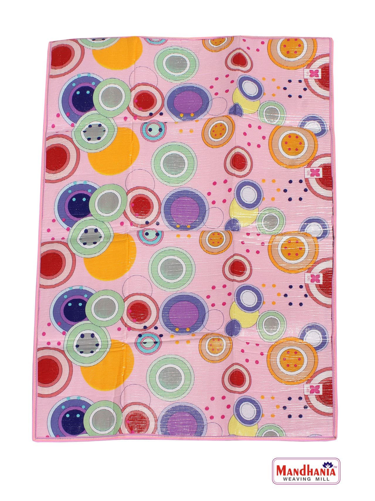 Mandhania Flower 100% Waterproof, Anti Skid, Anti Slippery, Floor, Outdoor, Garden, Lawn, Yoga Mats (4'X6' Feet)-image-7