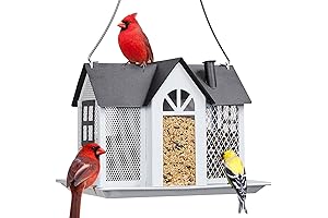 Kingsyard Bird House and Feeder Combo