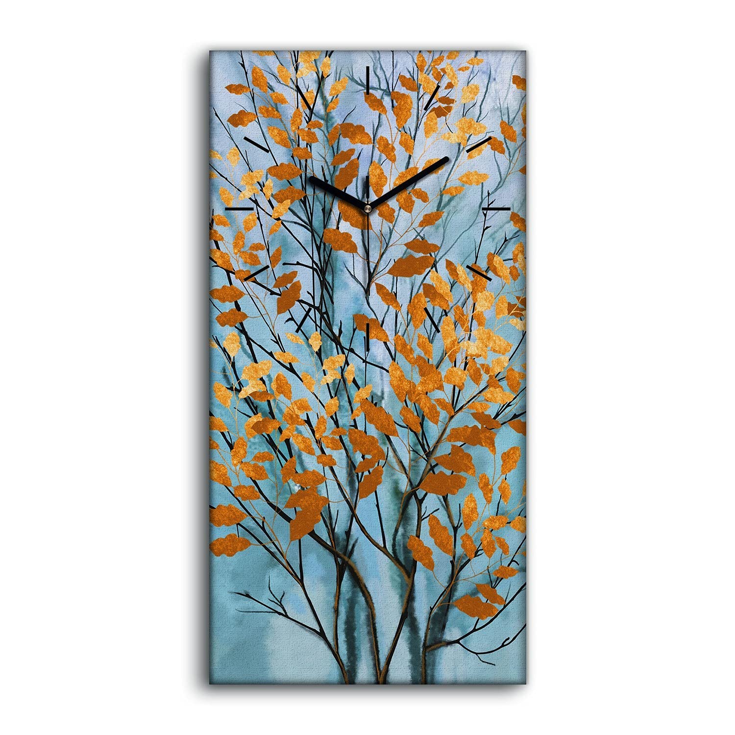 Art mural image décoration haut de gamme avec horloge 30x60