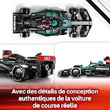 LEGO Speed Champions Mercedes-AMG F1 W15 Race Car Toy with a Collectible Formula 1 Driver Minifigure - Model Kits for 10+ Year Old Boys & Girls or Adult Motorsport Fans 77244 - 5