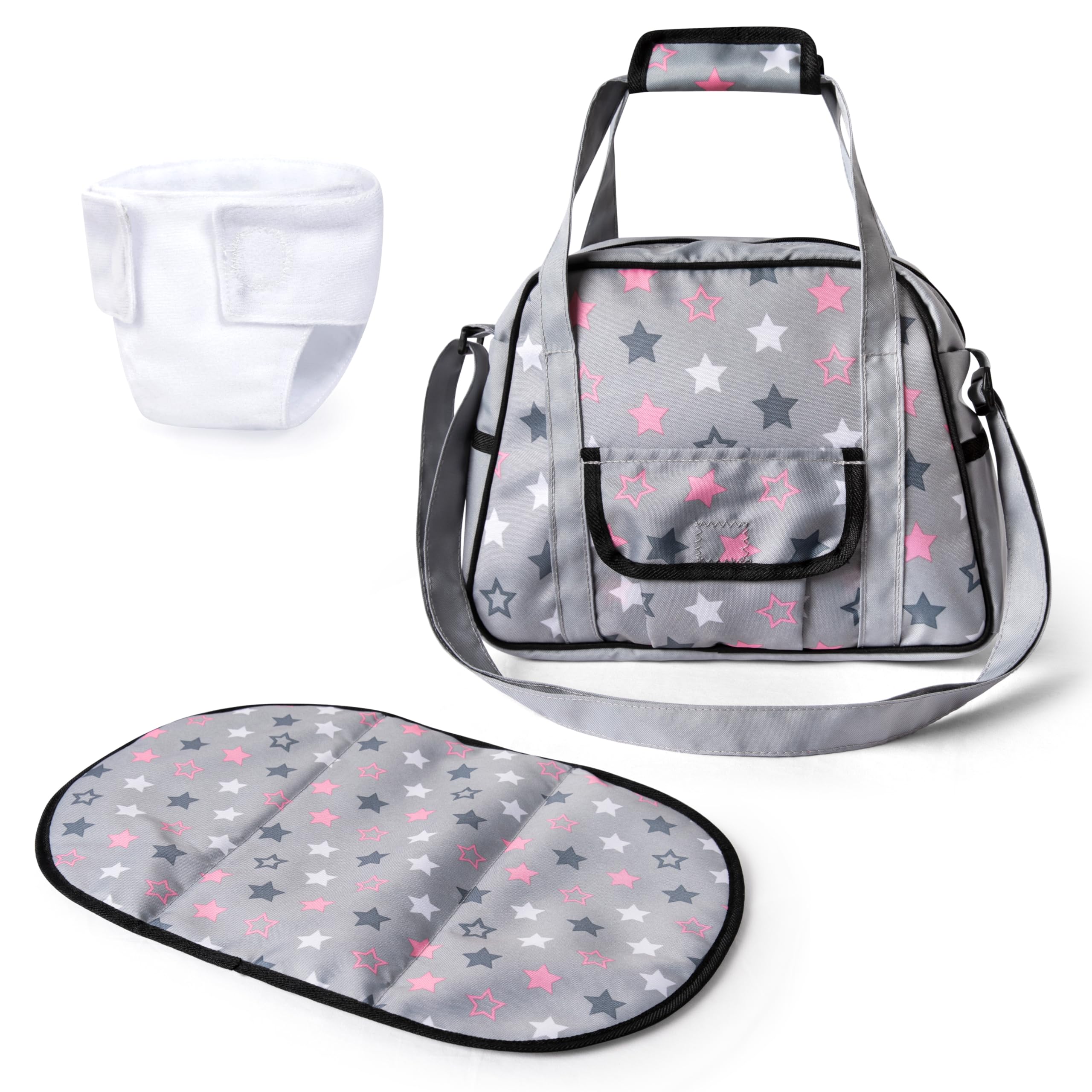 Bayer Doll Changing Bags, Doll Diaper Changing Mat & Sewing Nappy Accessory