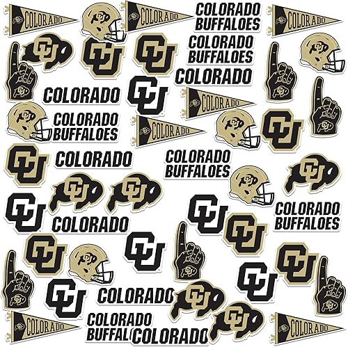 Miniatura 20 de Texas TECH University - Paquete variado de 50 calcomanías de vinilo grandes de lujo para laptop, botella de agua, álbumes de recortes, tableta