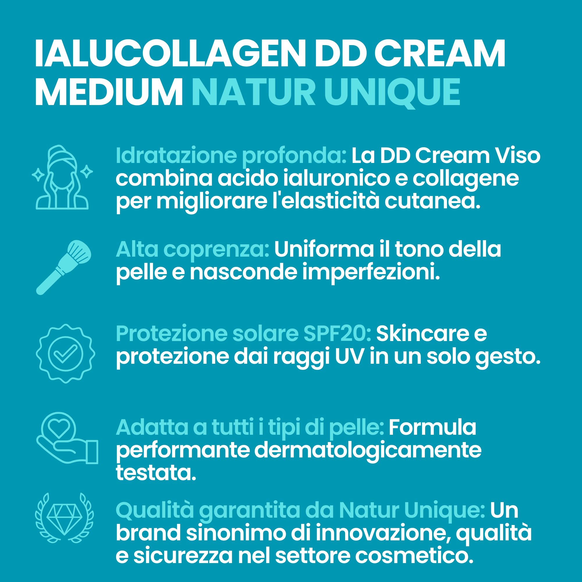 DD Cream mit feuchtigkeitsspendendem Concealer Light | Make-up und Skincare in einem Produkt | SPF20 für Sonnenschutz | Gesichtscreme, gleichmäßiger und Anti-Aging | feuchtigkeitsspendende