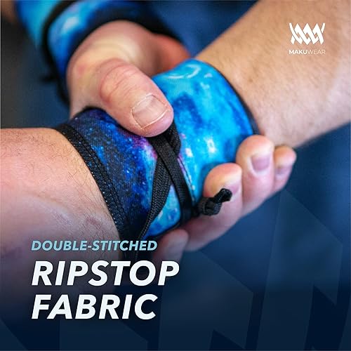 Miniatura 5 de Muñequeras Galaxy para levantamiento de pesas, levantamiento de pesas, crossfit, gimnasia, artes marciales mixtas, entrenamiento de fuerza,