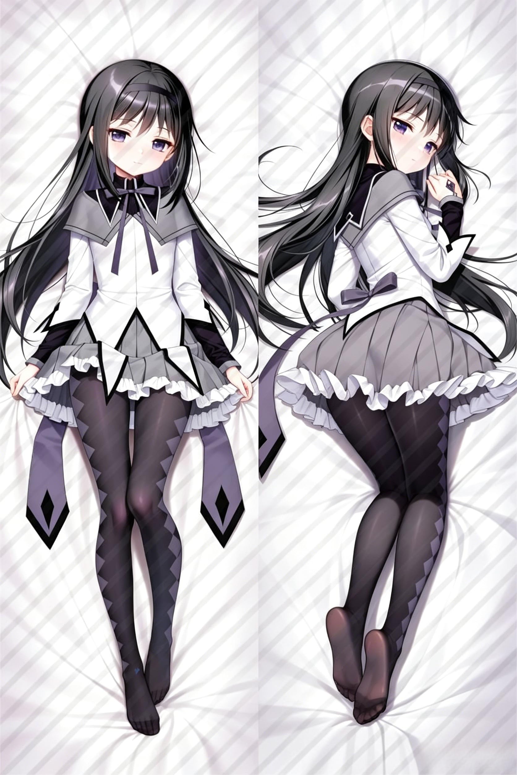Amazon.co.jp: 暁美ほむら 抱き枕カバー 50×160cm 2WAYトリコット 魔法