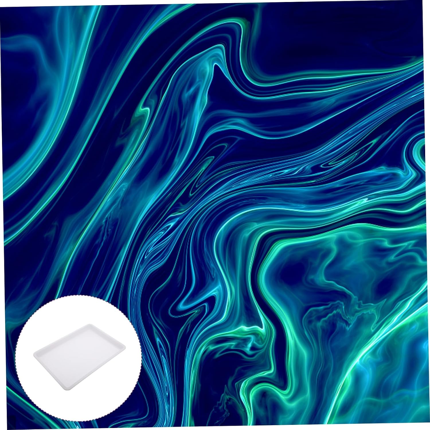 2pcs Plastic Painting Tray Set for School Art Mixing Palette Pigment Storage Lightweight and Sturdy for Boys and Girls and Adults for Classroom and Outdoor Sketching