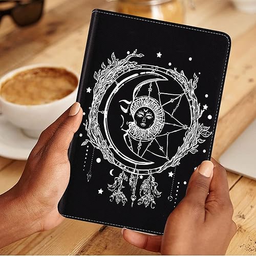 Miniatura 7 de BWOOLL Funda para Samsung Galaxy Tab A de 8.0 pulgadas versión 2019 (SM-T290T295T297), funda delgada y ligera de piel sintética con función de