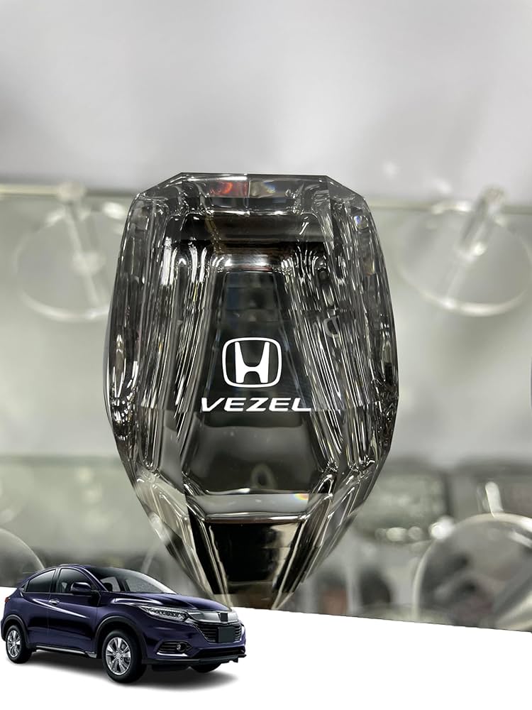 写真追加しました。ヴェゼル 専用 シフトノブ クリスタルデザイン Amazon.co.jp: 汎用ホンダ ヴェゼル シフトギア シフトノブ