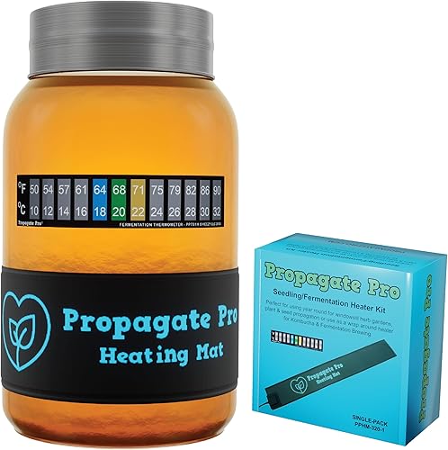 Miniatura 8 de Cinturón calentador de kombucha envolvente  Calentador de tapete térmico de fermentación y preparación Propagate Pro  Mantiene a tu Scoby feliz y