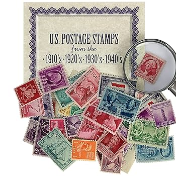 Amazon.com: American Coin Treasures 40 U.S. Postage Stamps