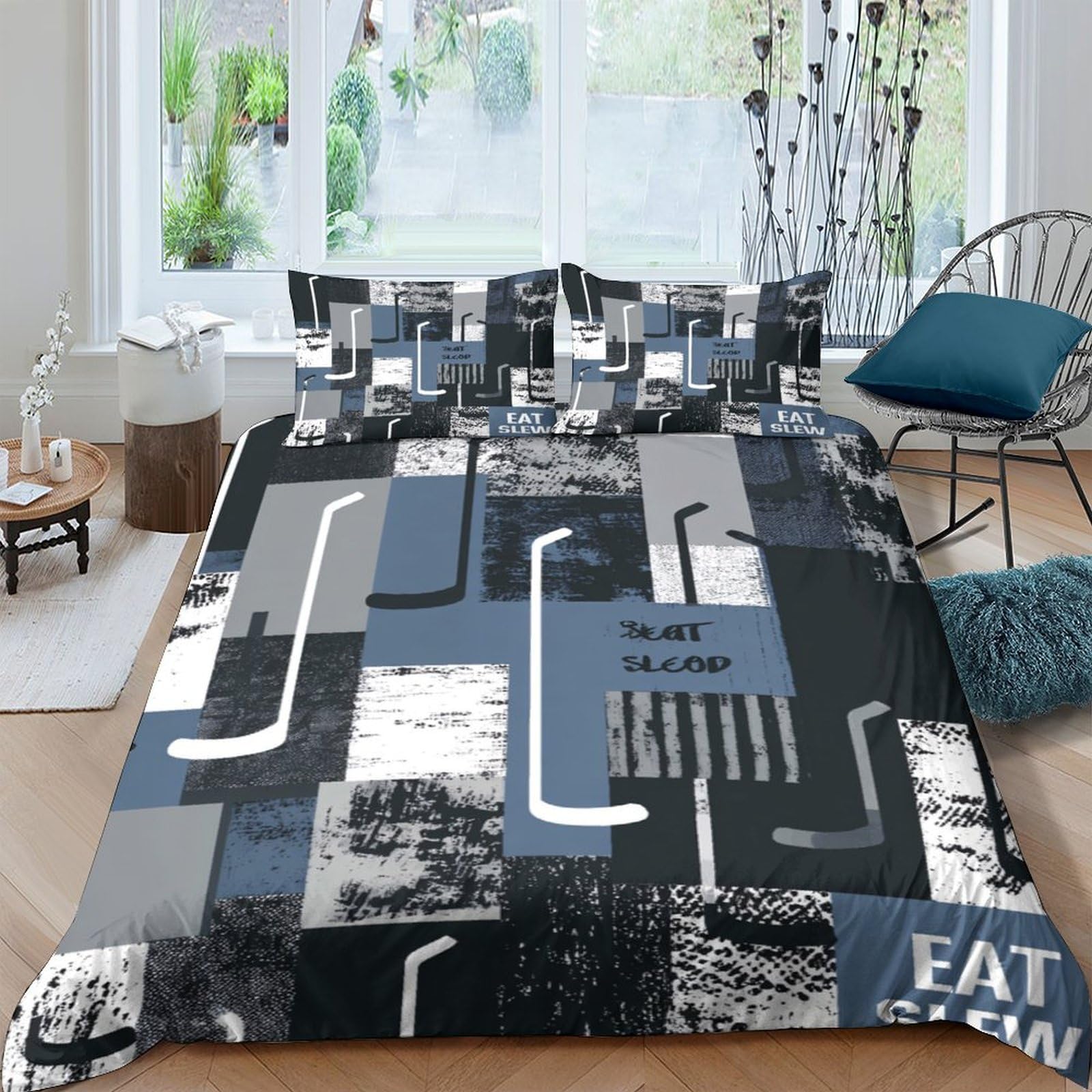 Ctjqhvkz Style-8 3D Printed Fitted Sheet Microfiber Bed Cover With Non-Slip Edges For Adult And Teen Bedrooms, Dustproof And Easy To Wash, Stylish Bedroom Decor Single（135X200cm）