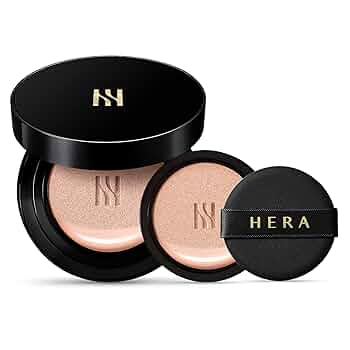 HERA ヘラ　クッションファンデ　トーンアップベース　おまけ付き ヘラ ブラック クッション ファンデーション SPF34 PA++