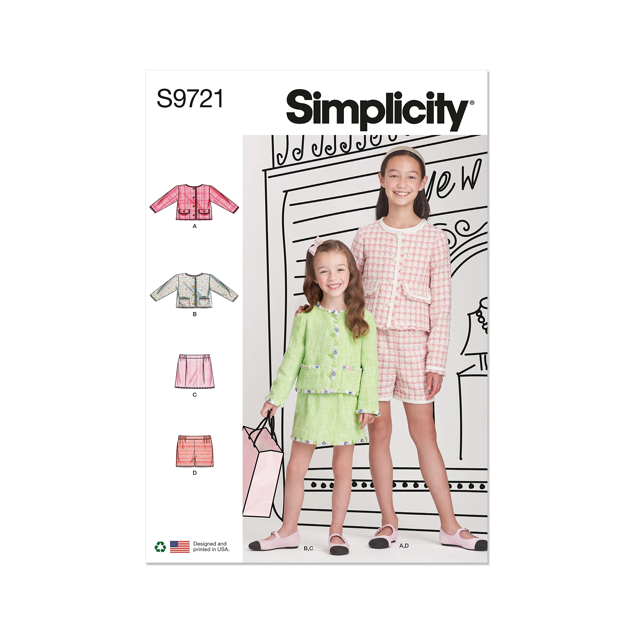 THE CHILDREN'S PLAC - I Pantaloncini Chino Per Ragazze Place Per Bambini Tidal 10 0889705120479