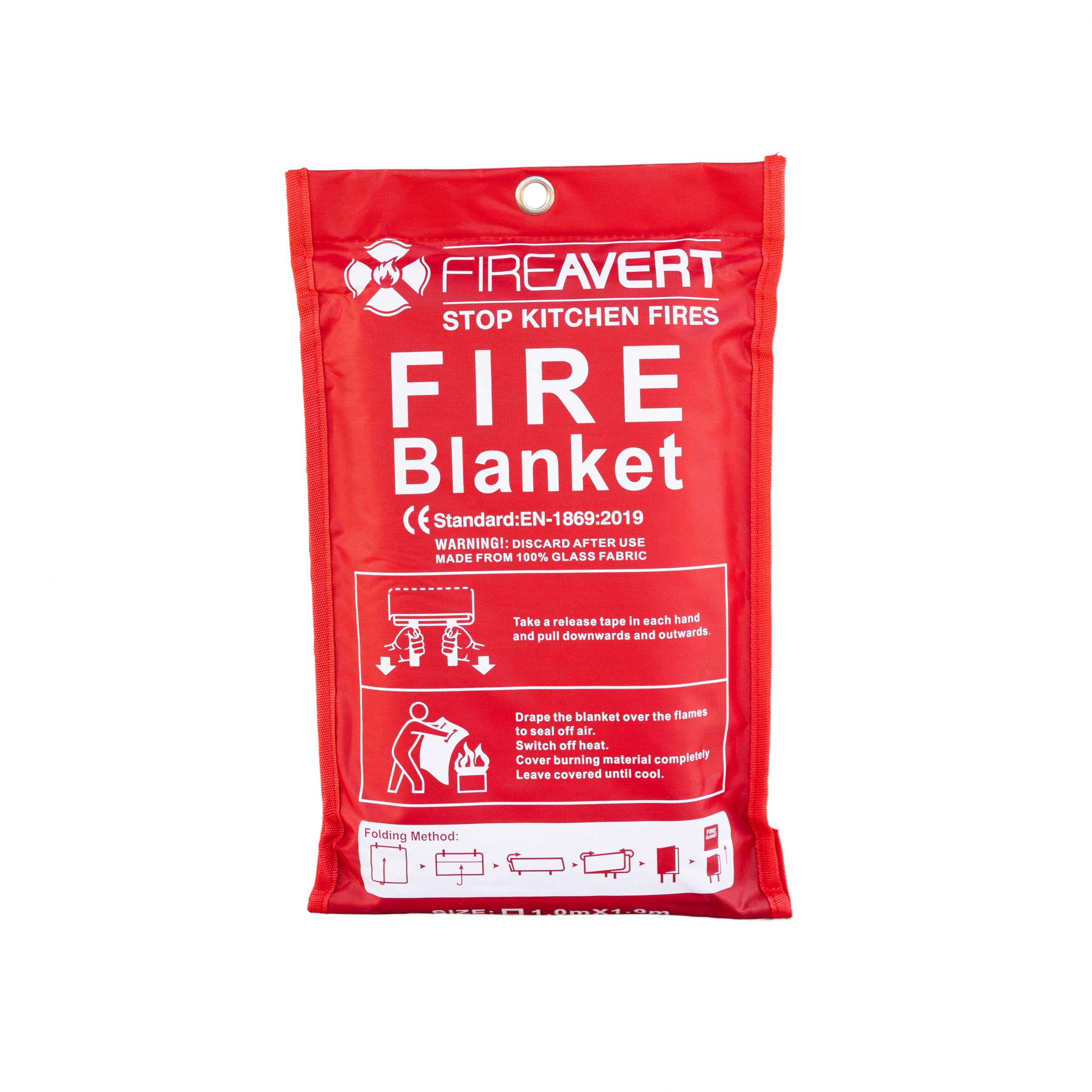 FireAvert Fire Blanket 2 Pack