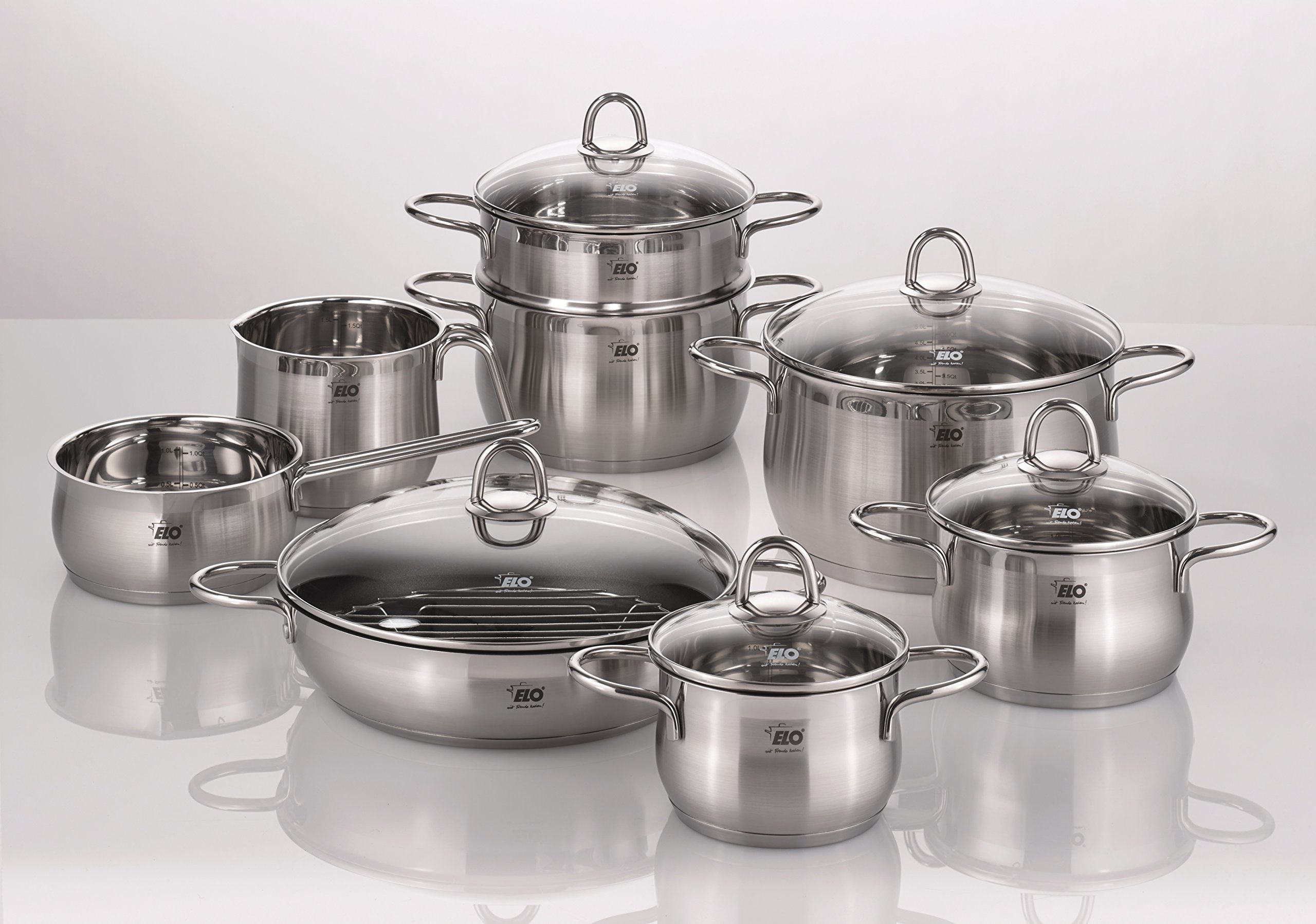 Buy ELO Platin Stainless Steel Kitchen Induction Cookware Pots and