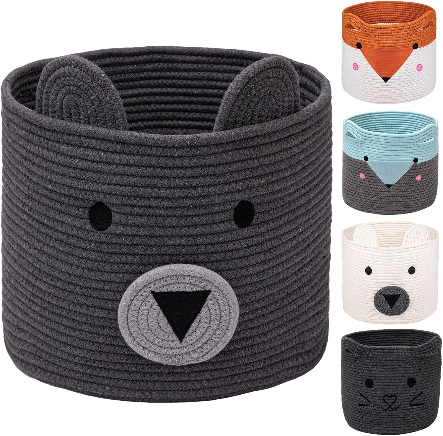 AXHOP Storage Basket Storage Box, 30x30 Toy Storage Washing Basket for