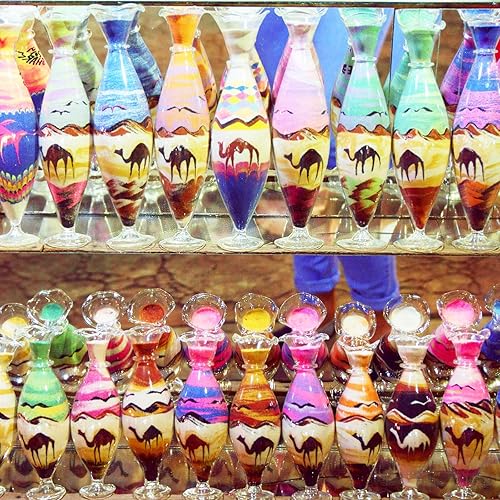 Miniatura 6 de Panxxsen 12 piezas de arena artística, botellas de 1.25 onzas, kit de bricolaje de artes y manualidades, arenas escénicas para artes y manualidades,