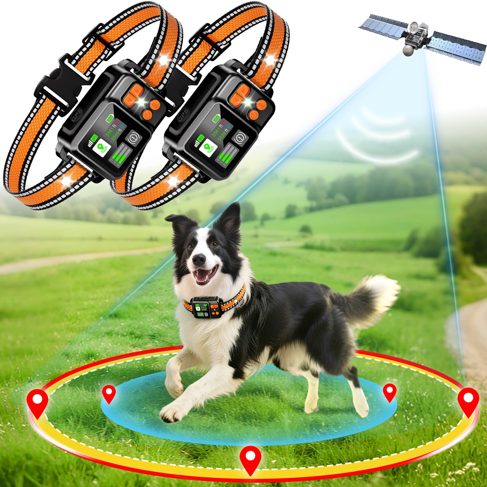DJNFGQ GPS Wireless Dog Fence System