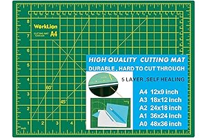 WORKLION Self-Healing Measuring Cutting Board