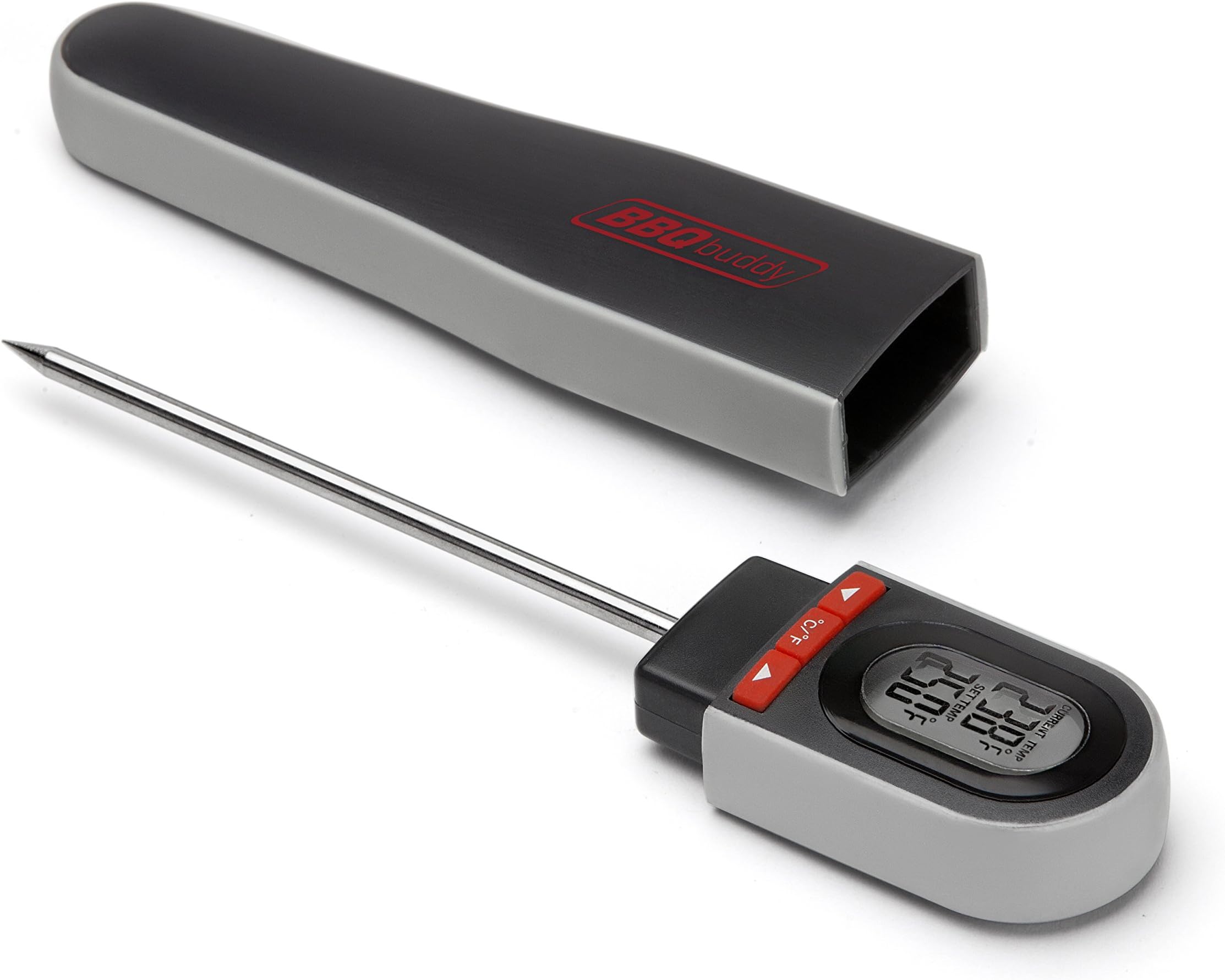 BBQ Buddy Digital Food & Cooking Thermometer - Instant, Accurate Temperature Reading