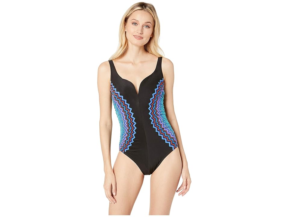 

Miraclesuit True Colors Temptress One-Piece (Multi) Women's Swimsuits One Piece